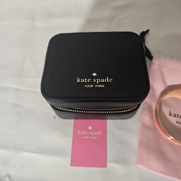 LOW START🔥♠️ KATE SPADE BUNDLE NEW JEWELRY BOX & EUC BRACELET - Picture 3 of 15
